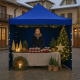 Aga Namiot handlowy 2x2m Niebieski