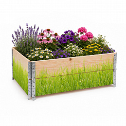 Aga Podwyższona grządka 120x80x40 cm Trawa