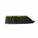 Aga Prostokątna trampolina 244x335 cm Czarna/Żółta - II. JAKOŚĆ