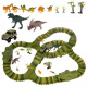 Kruzzel 17248 tory samochodowe dinozaurów 240 sztuk