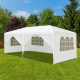 Aga Altana ogrodowa Namiot Pawilon ogrodowy 3x6 m + ścianki z oknami 3x6 m Biały
