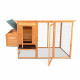 Aga KURNIK Z WYBIEGIEM DREWNIANY DLA 4-6 KUR 198x75x103 cm