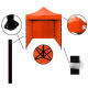 Aga Namiot handlowy PARTY 2x2m Pomarańczowy