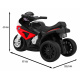Motor BMW S1000 RR Mini na akumulator dla dzieci Czerwony + 3 koła + Dźwięki + LED