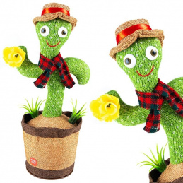 B31D INTERAKTYWNY  TAŃCZĄCY KAKTUS ŚPIEW