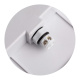 Plafon LED czarny TOR-202C - IP65 - 20W - biały neutralny