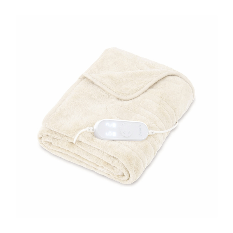 Tresko Koc elektryczny podgrzewany 160x120cm kremowy