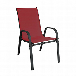 Linder Exclusiv Krzesło ogrodowe STAPEL MC330885 Ciemnoczerwony Linder Exclusiv Krzesło ogrodowe STAPEL MC330885 Ciemnoczerwony
