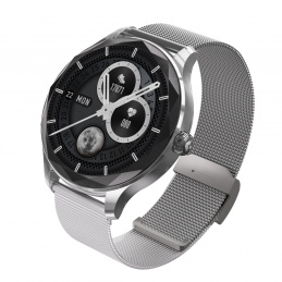 Smartwatch Garett Viva silver steel