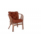 Aga Zestaw rattanowy BAHAMA Choco Brown