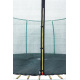 Aga SPORT FIT Trampolina 500 cm ciemnozielona + siatka ochronna wewnętrzna