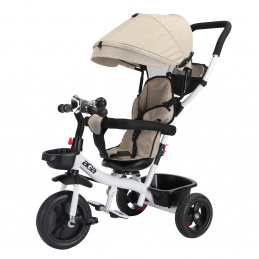Aga Rowerek trójkołowy Pchacz MR1469 Beżowy