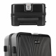 Aga Travel Walizka podróżna MR4671 Czarna