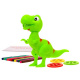Dinozaur T-rex Rzutnik projektor + pisaki TA0048 uniwersalny
