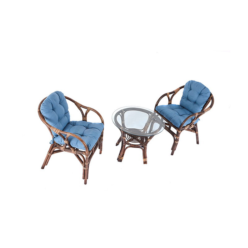 Aga Zestaw rattanowy SITA Choco Blue