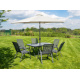 Linder Exclusiv Knick parasol 300 cm Beżowy