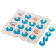 Puzzle drewniane gra planszowa memory + 4 karty