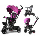 Rowerek trójkołowy Tiny Bike 3w1 z daszkiem SP0650 uniwersalny