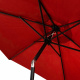 Aga Parasol ogrodowy z regulacja przechyłu 250 cm czerwony