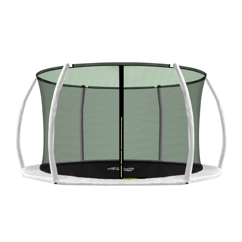 Aga siatka wewnętrzna do trampoliny 430 cm na 6 słupków z ringiem Ciemno zielona