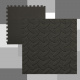 Puzzle piankowe mata dla dzieci czarne 60x60 4szt