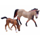 Figurki zestaw zwierząt Konie zagroda farma ZA2991 uniwersalny