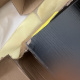 Aga Półka ścienna 100x23,5 cm Czarna 2DAZ020