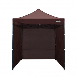 Aga Namiot handlowy 3x3m Brązowy