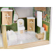 LULILO Domek dla lalek drewniany FLORO boho LED