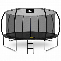 Aga SPORT EXCLUSIVE Trampolina ogrodowa 430cm+siatka zabezpieczająca+drabinka