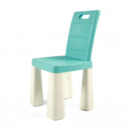 Doloni Krzesło plastikowe dla dzieci w kolorze niebiesko-białym