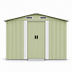 Aga Domek ogrodowy 236x174x190 cm Jasnozielony