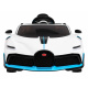 Bugatti Divo Autko na akumulator dla dzieci Biały + Pilot + EVA + Wolny Start + LED MP3