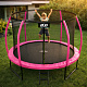Aga SPORT EXCLUSIVE Trampolina 305 cm Różowa + siatka zabezpieczająca + drabinka