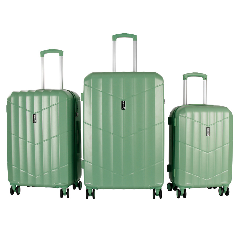 Aga Travel Zestaw walizek podróżnych MR4669 Zielony