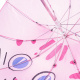 Aga PARASOL Z WZOREM 50 cm Róż