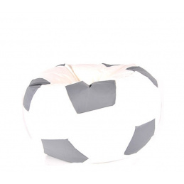 Aga worek na sofę BALL XXXL Szary - Biały