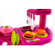 Aga4Kids Plastikowa kuchnia KITCHEN 008-82 Różowa