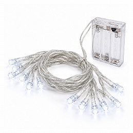 Linder Exclusiv Akumulatorowy łańcuch świąteczny 50 LED zimna biel
