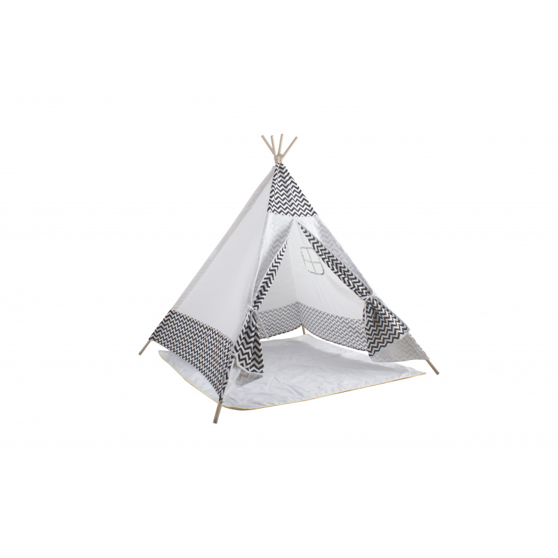 Aga4Kids Baby Teepee ZigZag Biały