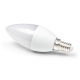 LED żarówka C37 - E14 - 3W - 250 lm - ciepła biel