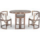 Aga Zestaw rattanowy VULPES Choco White