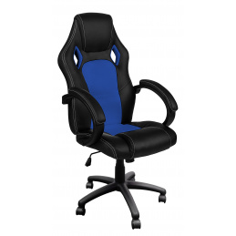 Fotel gamingowy Aga Racing Black - Blue