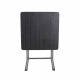 Linder Exclusiv Zestaw ogrodowy BISTRO SET Czarny