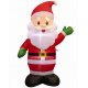 Mikołaj nadmuchiwany z podświetleniem LED - 125 cm