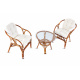 Aga Zestaw rattanowy SITA Honey White