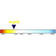 Taśma LED - 230V - SMD 2835 - 1m - 60LED/m - 6W/m - 380Lm - IP68 - biała ciepła - 10mm