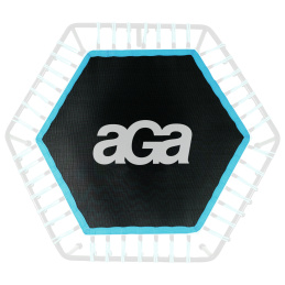 Aga Mata do skakania do trampoliny Aga fitness Light Blue 130 cm 