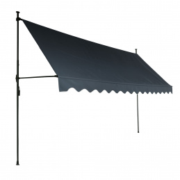 Aga Markiza teleskopowa 350x120 cm Szara