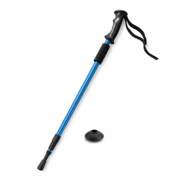 Aga Kij trekkingowy AntiShock 61-135 cm niebieskie